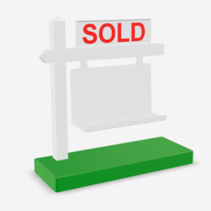 Sold Sign Business Card Holder